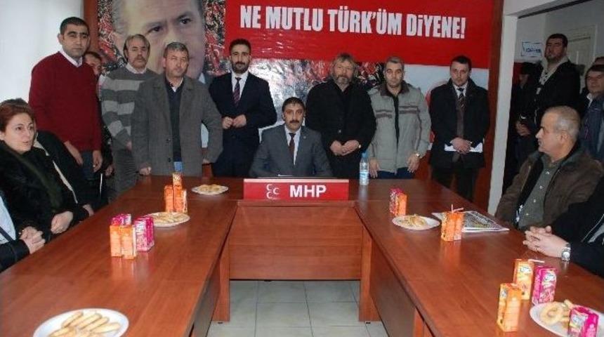 İsa Sağs&ouml;z Mhp Tepebaşı İl&ccedil;e Başkan Adayı Oldu