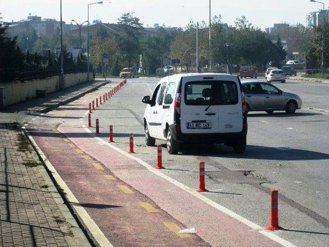 Bisiklet Yollarına Dubalı Önlem