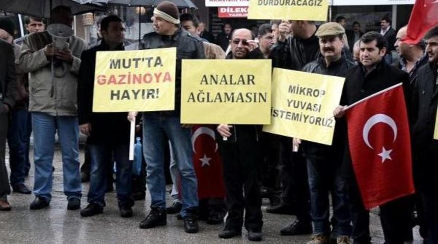 Mut'ta 'gazinolar Kapatılsın' Eylemi