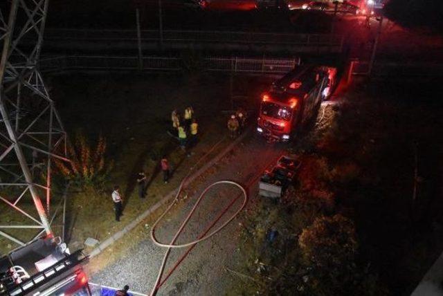 Tcdd Deposundaki Yangın Nedeniyle İzban Seferleri Durduruldu