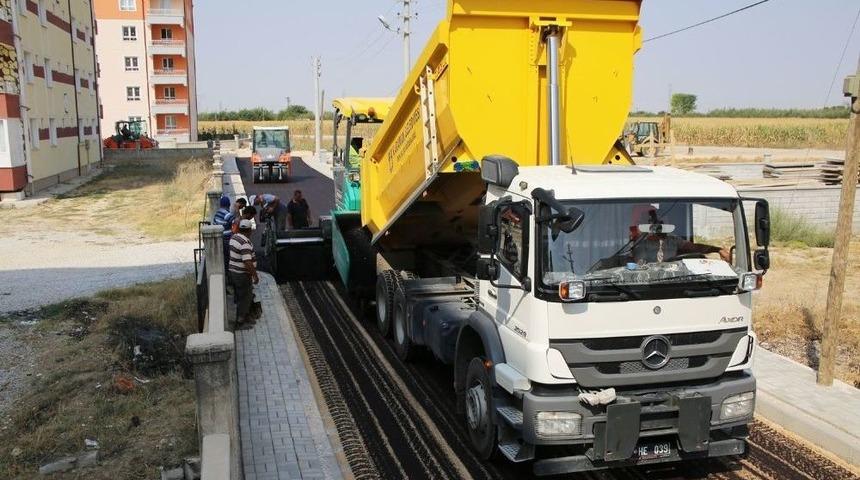 Karaman Belediyesinde Asfalt &Ccedil;alışmaları