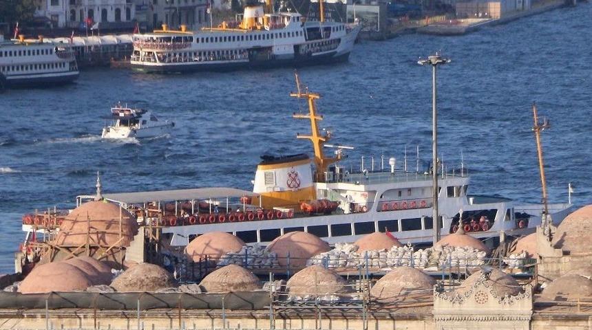 (&ouml;zel Haber) Restorasyonu Devam Eden Yeni Cami&rsquo;nin Kubbeleri Ortaya &Ccedil;ıktı