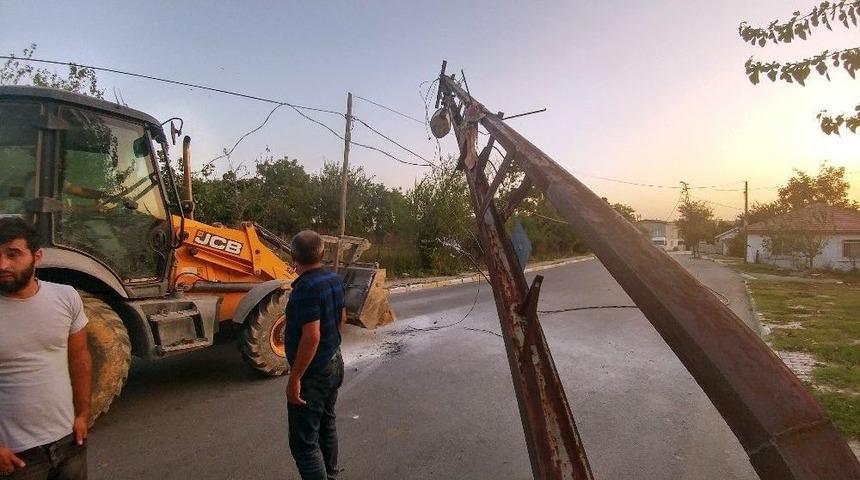 (&ouml;zel Haber) Hafriyat Kamyonu Ortalığı Savaş Alanına &Ccedil;evirdi