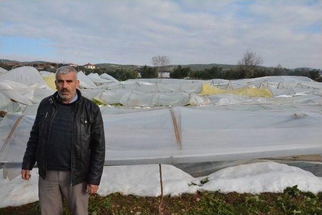 Akhisar Ovasında &Ccedil;ift&ccedil;i Mağdur 1