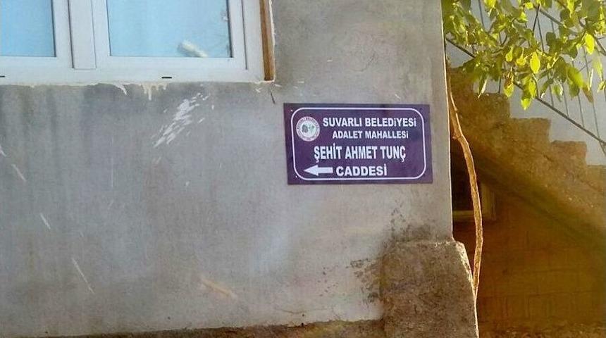 Şehitlerin İsimleri Cadde Ve Parkta Yaşayacak