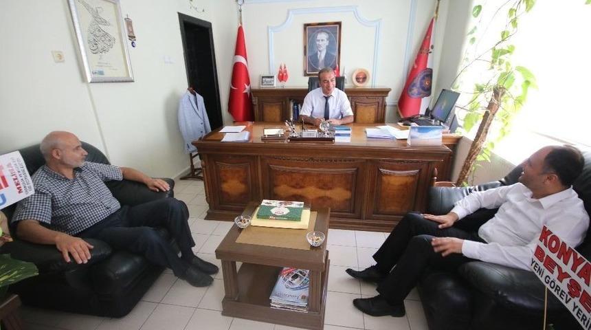 Beyşehir&rsquo;e Atanan Emniyet M&uuml;d&uuml;r&uuml; G&ouml;revine Başladı