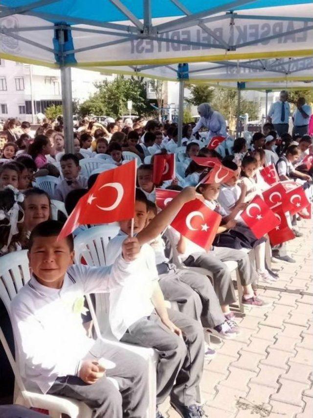 Lapseki&rsquo;de İlk&ouml;ğretim Haftası Kutlamaları 1