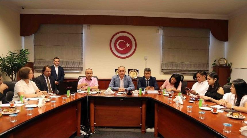 D&uuml;nya Bankası Ve Filipinler Delegasyonu Bağcılar Belediyesi&rsquo;ni Ziyaret Etti