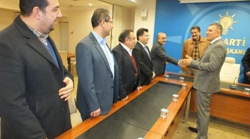 Başkan Kale&rsquo;den Tebrik Ziyareti