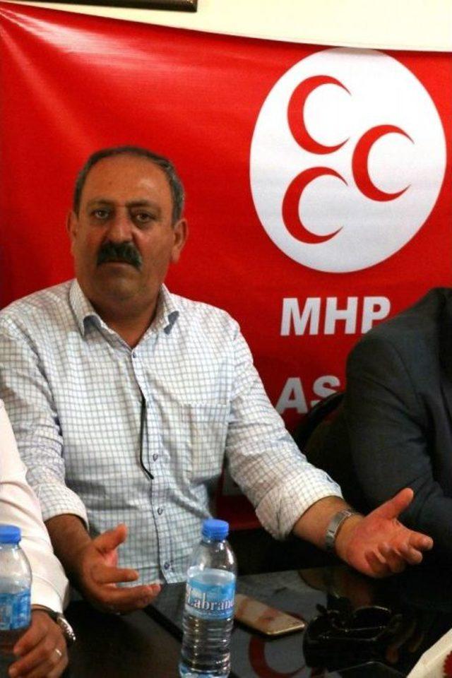 Mhp İl Başkanı Kortkmaz: “istifa Sayıları Gerçeği Yansıtmıyor”