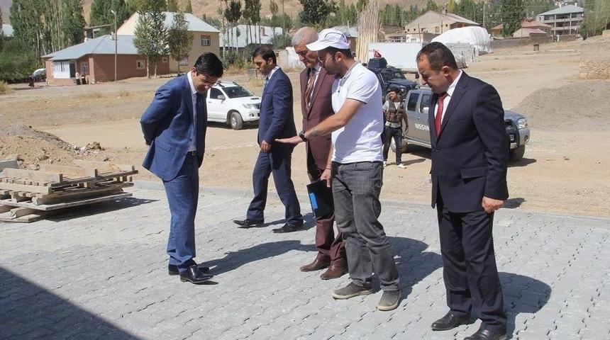 Başkale&rsquo;de Taziye Evi Yapımı