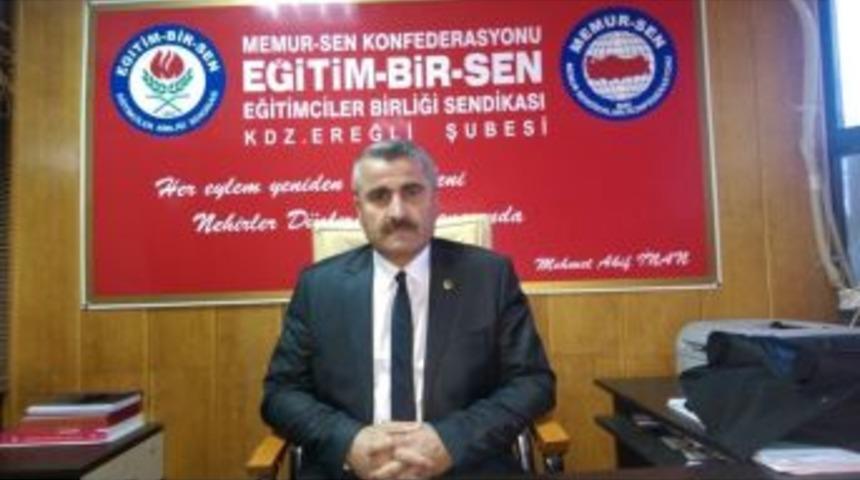 Eğitim Bir Sen Başkanı Babal, Eğitim Sorunlarına Değindi