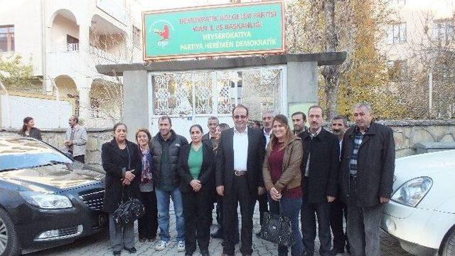 İpekyolu Belediyesi&rsquo;nden Dbp&rsquo;ye Ziyaret 1