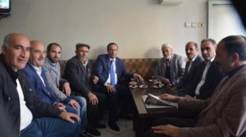 Başkan Toltar Vatandaşlarla &Ccedil;ay İ&ccedil;ip Sohbet Etti