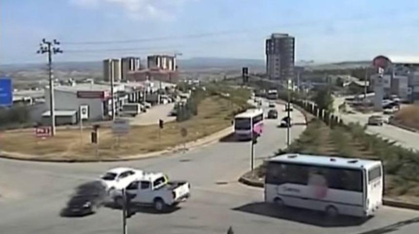 Kastamonu&rsquo;da Kazalar Mobese Kameralarına Yansıdı