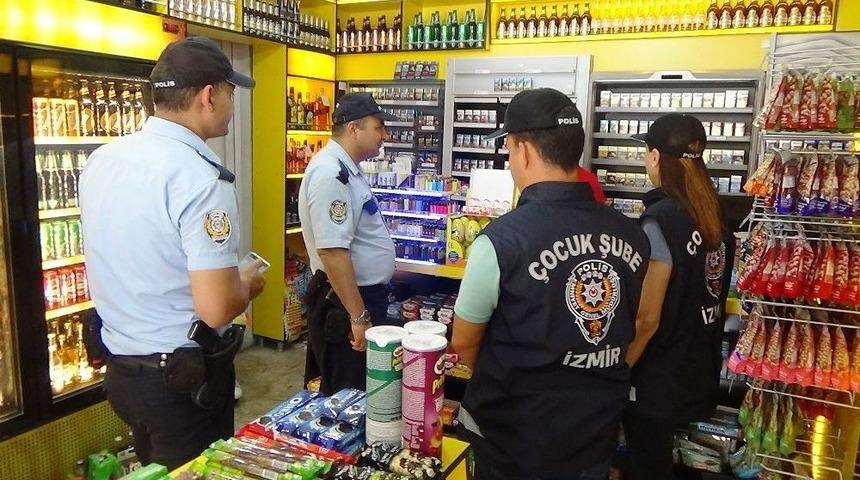 İzmir&rsquo;de "&ccedil;ocukların Korunmasına Y&ouml;nelik Denetim Uygulaması" Yapıldı