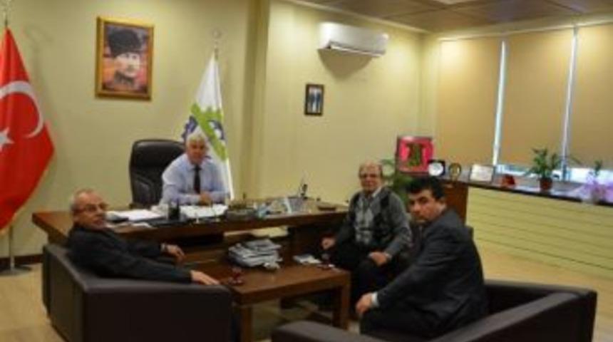 Eski Milletvekili Saygun&rsquo;dan Ergene Belediye Başkanı Y&uuml;ksel&rsquo;e Ziyaret