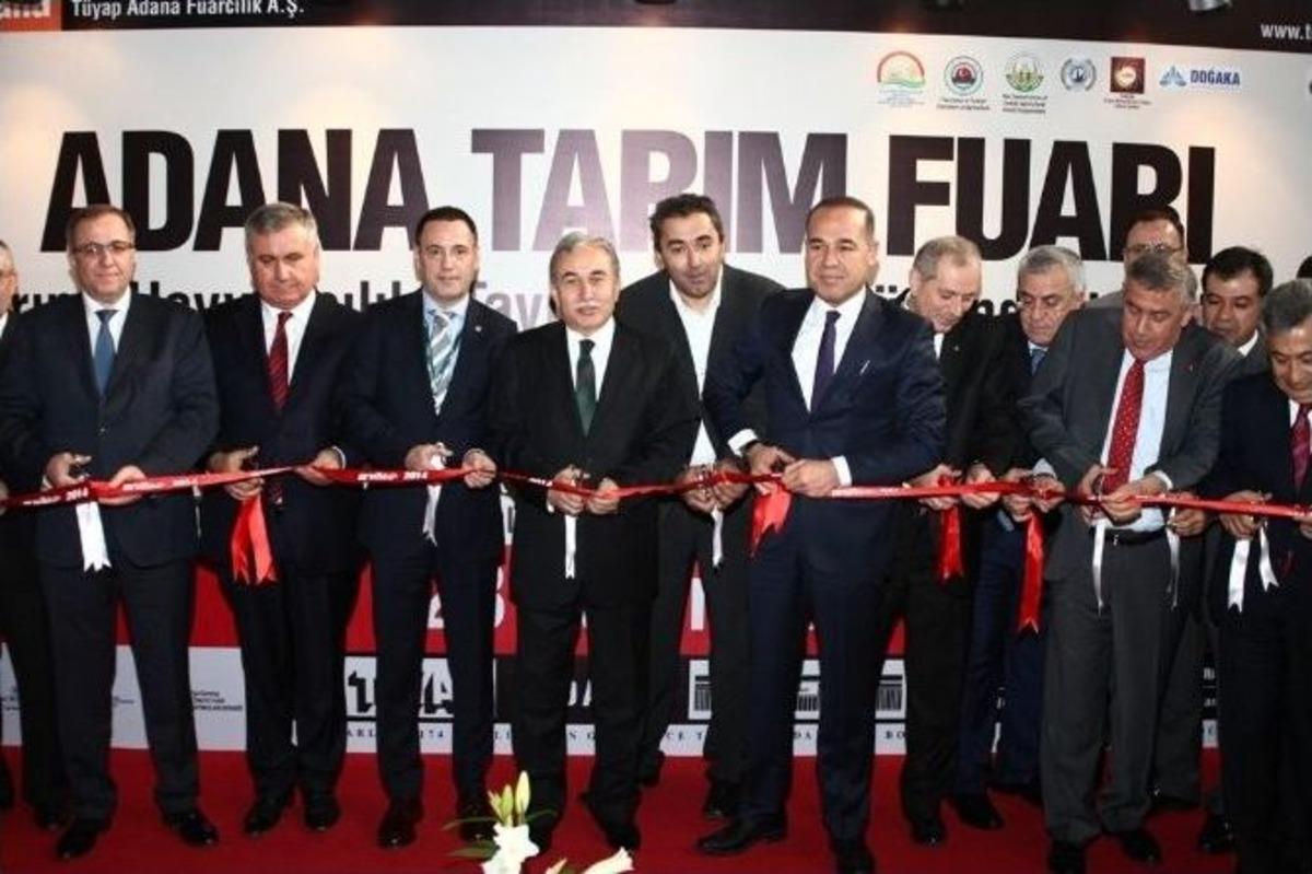 Adana Tarım Fuarı A&ccedil;ıldı