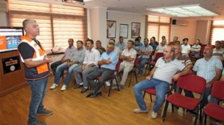 Sulama Birliği &Ccedil;alışanlarına &ldquo;iş Sağlığı Ve G&uuml;venliği&rdquo; Eğitimi