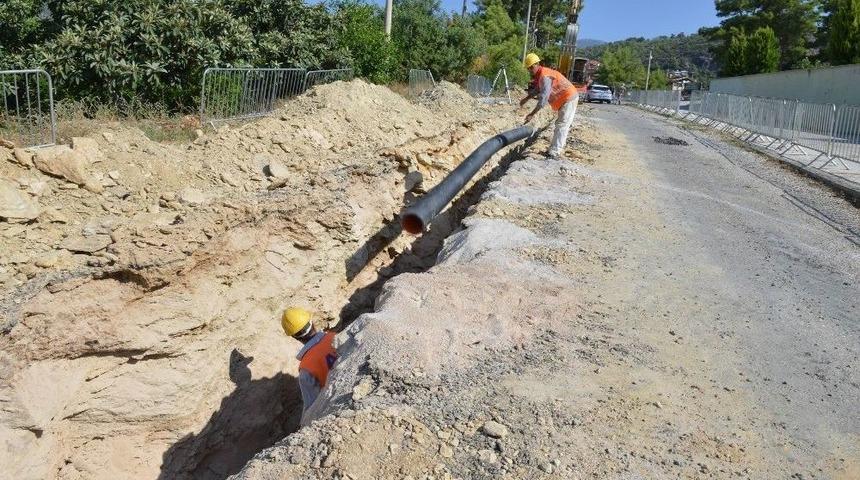 Alanya&rsquo;ya 37 Kilometrelik Kanalizasyon