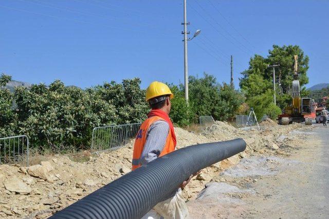 Alanya&rsquo;ya 37 Kilometrelik Kanalizasyon 1