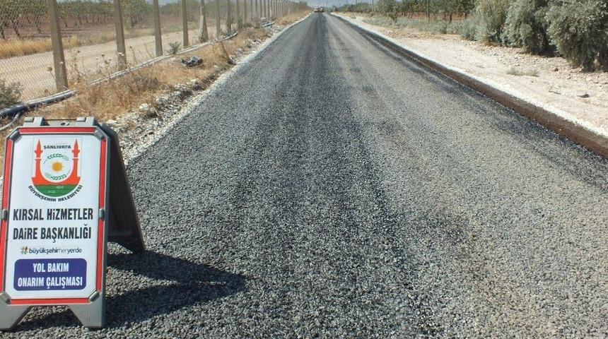 Birecik Kırsalında Asfalt Seferberliği