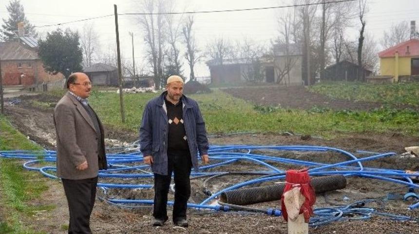 Ambarcık&rsquo;ın 30 Yıllık İ&ccedil;me Suyu Sorunu Sondajla Bitti
