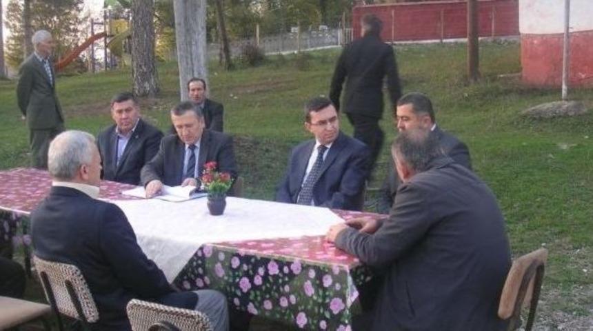 Kaymakam Serkan Ke&ccedil;eli&rsquo;den K&ouml;y Ziyaretleri