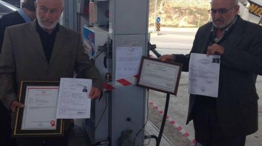 Belediye &rsquo;ka&ccedil;ak Lpg İstasyonu&rsquo;nu M&uuml;h&uuml;rledi