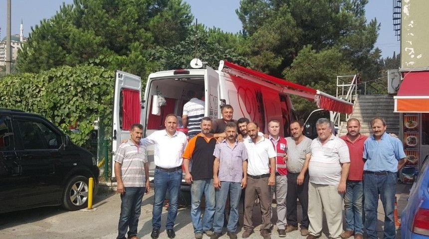 Trabzon Sanayi Esnafı Kan Bağışına Destek Verdi