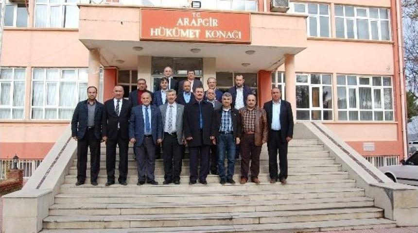 Mtso Y&ouml;netim Kurulu, Arapgir&rsquo;de Toplandı