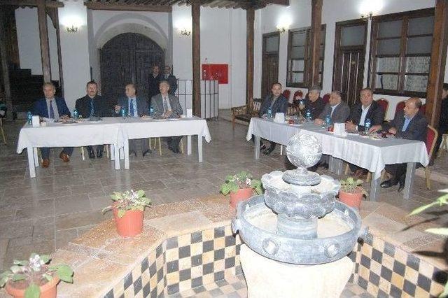 Mtso Y&ouml;netim Kurulu, Arapgir&rsquo;de Toplandı 1