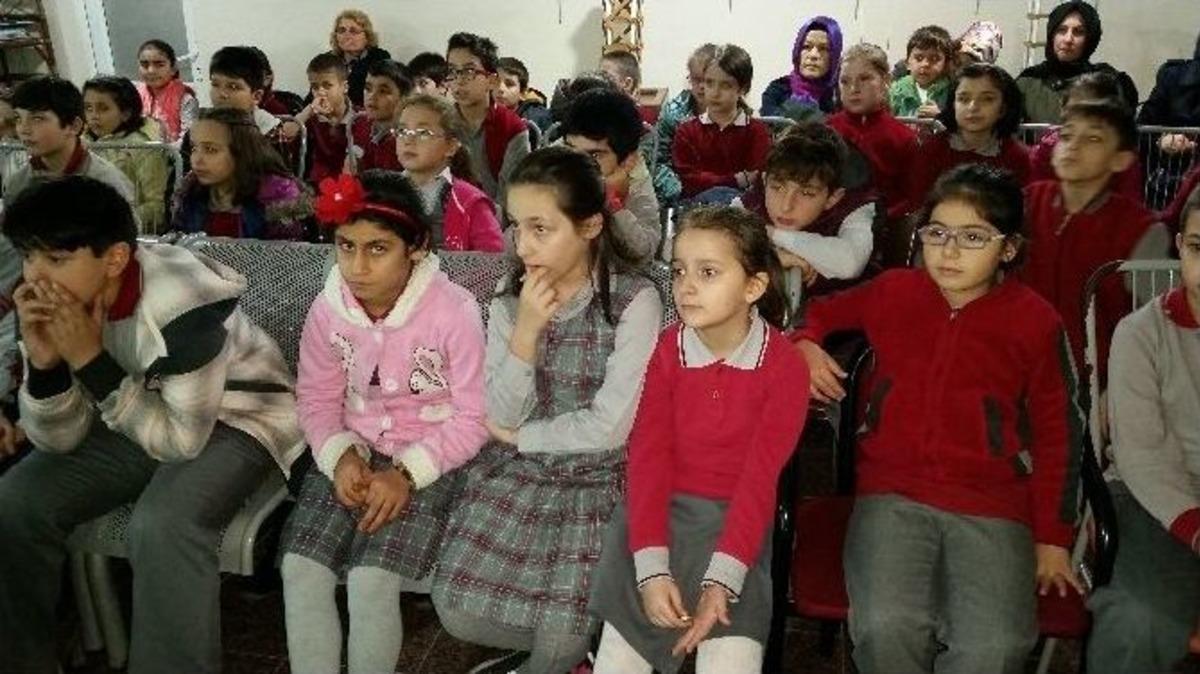 &Ouml;ğrencilere Afet Eğitimi Verildi