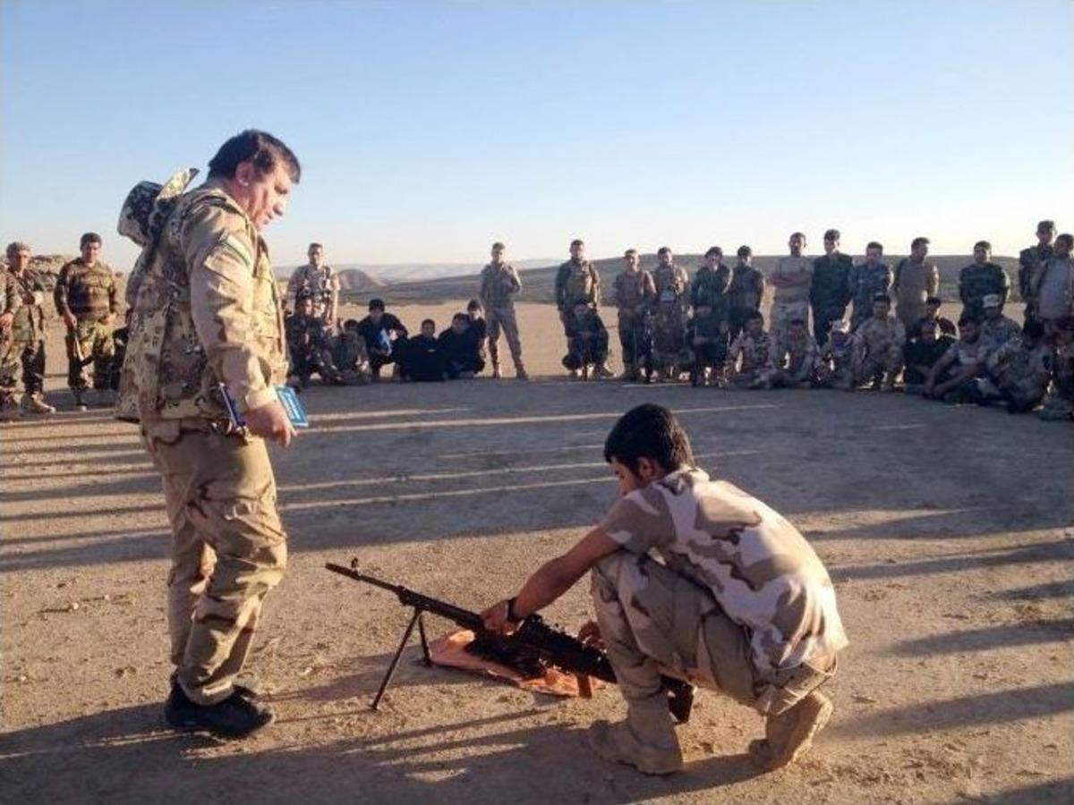 (&ouml;zel Haber) Pkk&rsquo;nın Eski Komutanı Peşmergeyi Eğitiyor