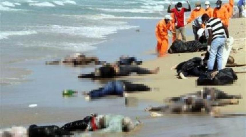 İnsanlık kıyıya vurdu