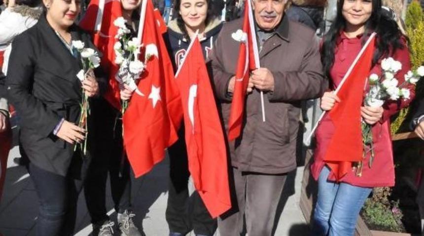 Uşak'ta Sarıkamış Şehitleri Anıldı