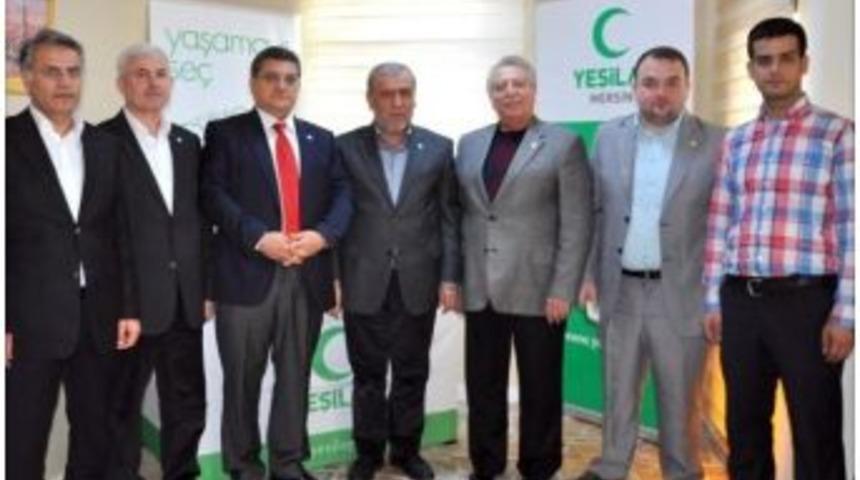 Kaymakam &Ouml;zarslan&rsquo;dan, Yeşilay Mersin Şubesine Ziyaret