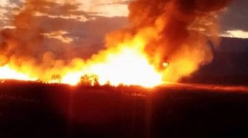 Beyşehir&rsquo;de Sazlık Yangını