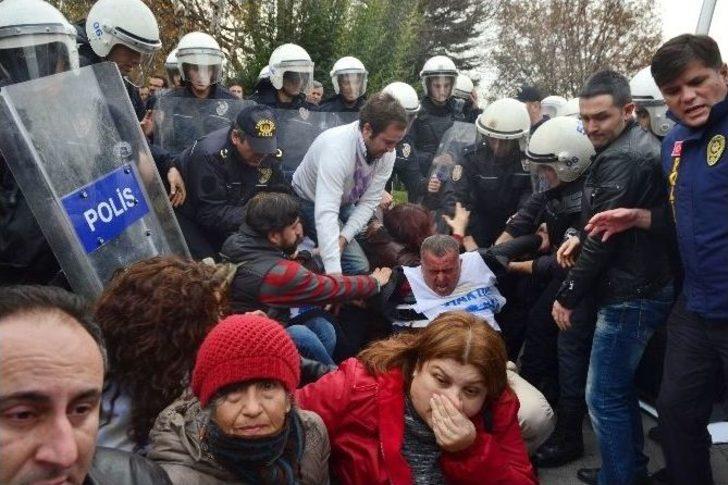 Meclis Önünde Arbede G3