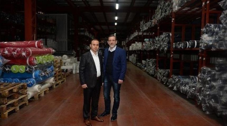 Burkay&rsquo;dan Rb Karesi Tekstil Firmasına Ziyaret