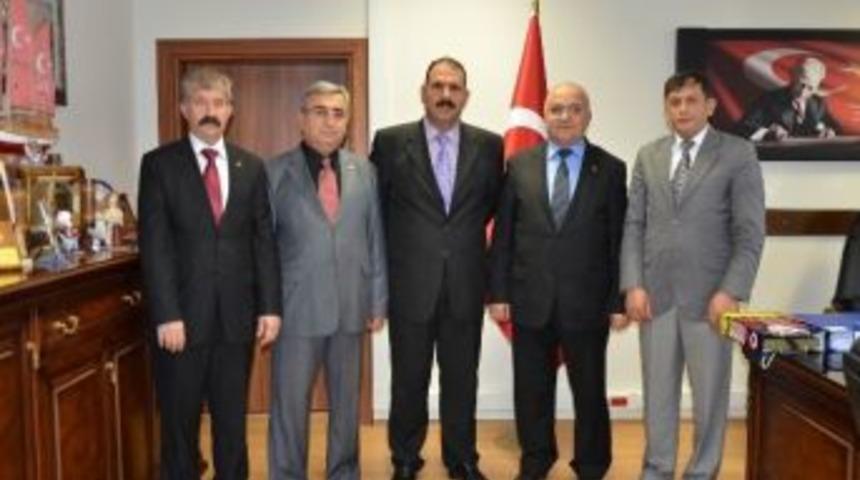 Sivas Ticaret Borsası Y&ouml;netimi, Cumhuriyet Başsavcısı İrcal&rsquo;i Ziyaret Etti