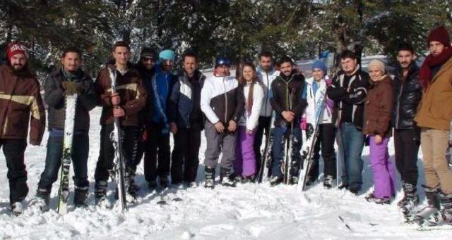 Murat Dağı Kayak Sezonu A&ccedil;ıldı 2