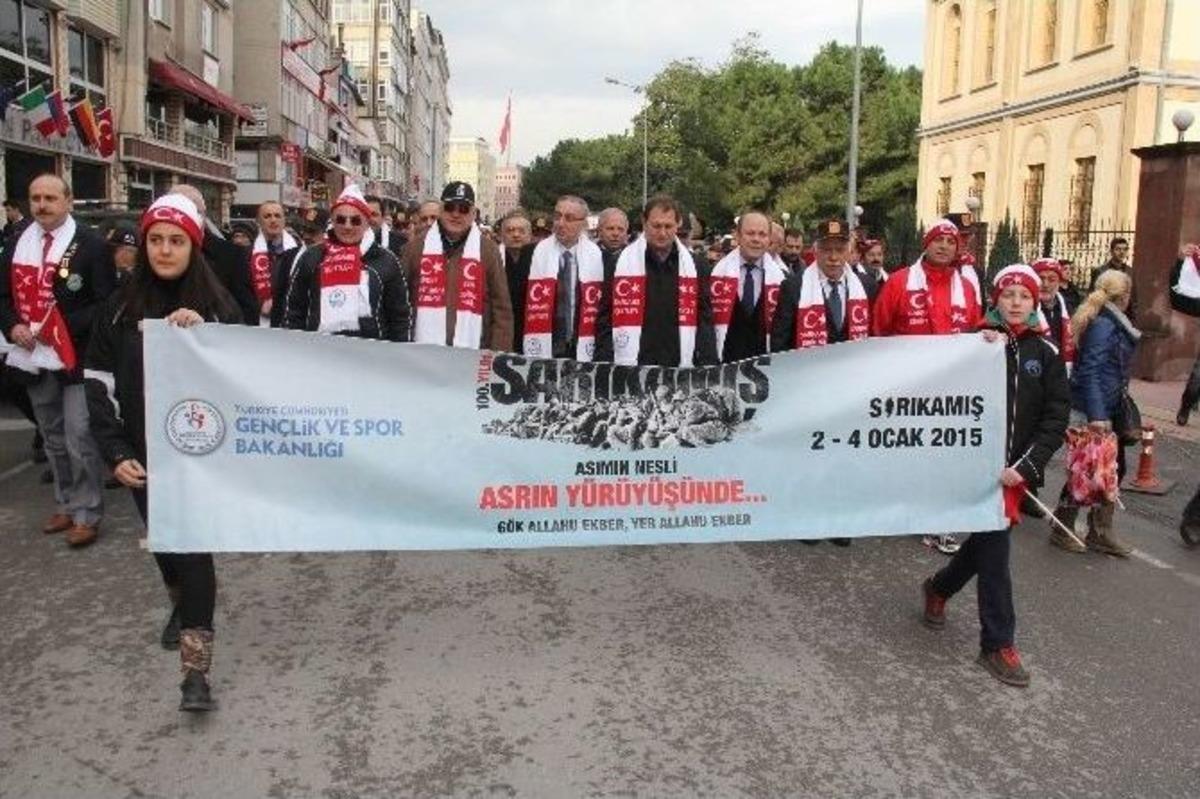 Samsun&rsquo;da Sarıkamış Şehitleri İ&ccedil;in T&ouml;ren D&uuml;zenlendi