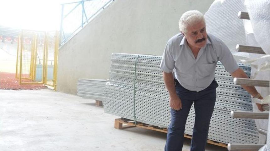 Turnike Malzemeleri Kazım Karabekir Stadyumu&rsquo;nda