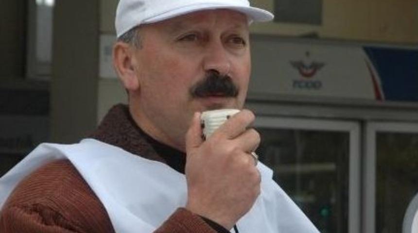 Demiryollarının &Ouml;zelleştirilme Uygulamalarına Karşı Basın A&ccedil;ıklaması Yaptılar