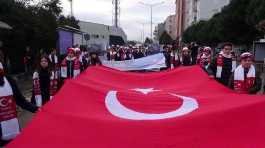 &Ccedil;anakkale'de Sarıkamış Şehitleri Anıldı