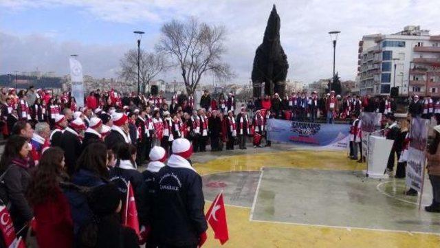 Çanakkale'de Sarıkamış Şehitleri Anıldı