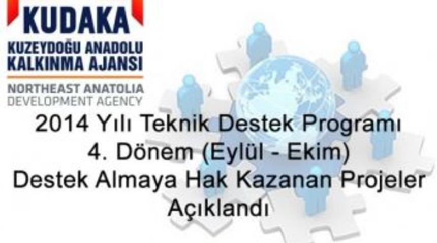 Kudaka Teknik Destek Programı 4. D&ouml;nem Başarılı Projeler Listesi A&ccedil;ıklandı