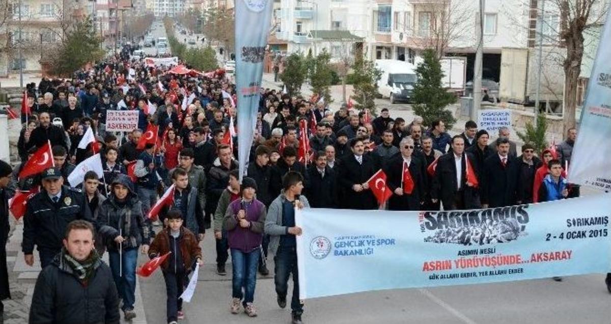 Sarıkamış Şehitleri İ&ccedil;in Y&uuml;r&uuml;d&uuml;ler