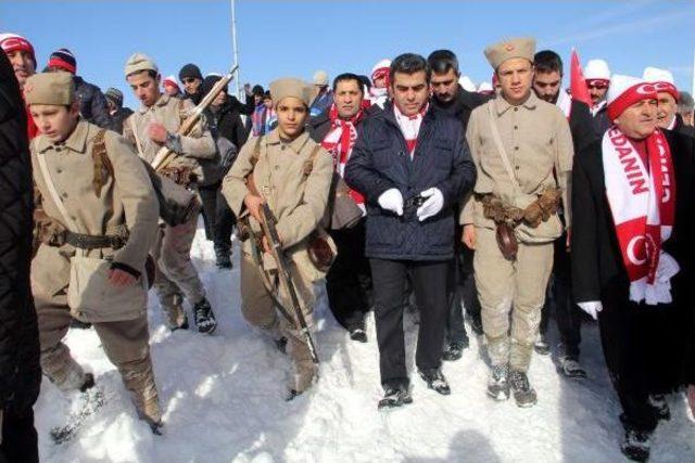 Sarıkamış Şehitleri Erciyes’Te Anıldı